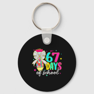 I Survived 67 Days Of School Funny 67 Meme Teacher Key Ring