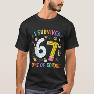 I Survived 67 Days Of School Funny 67 Meme Teacher T-Shirt