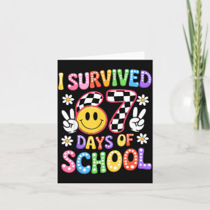 I Survived 67 Days Of School Funny 67 Teachers Stu Card