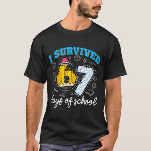 I Survived 67 Days Of School Funny 67 Teachers Stu T-Shirt