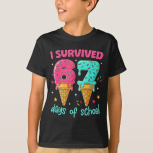 I Survived 67 Days Of School Funny 67 Teachers Stu T-Shirt