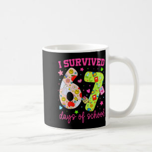 I Survived 67 Days Of School Funny Camouflage Boy  Coffee Mug