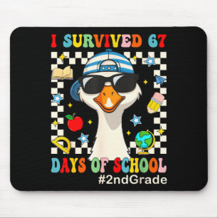 I Survived 67 Days Of School Funny Goose Boys 2nd Mouse Pad