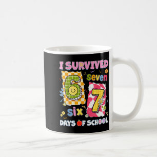 I Survived 67 Days Of School Funny Meme Boy Girl T Coffee Mug