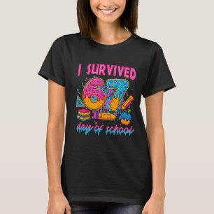 I Survived 67 Days Of School Funny Meme Ice Cream T-Shirt