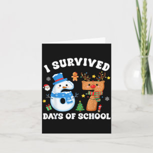 I Survived 67 Days Of School Funny Meme Six Seven  Card