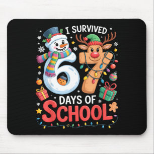 I Survived 67 Days Of School Funny Meme Six Seven Mouse Pad