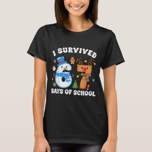 I Survived 67 Days Of School Funny Meme Six Seven  T-Shirt