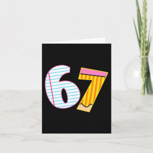 I Survived 67 Days Of School Funny Meme Teacher 2 Card