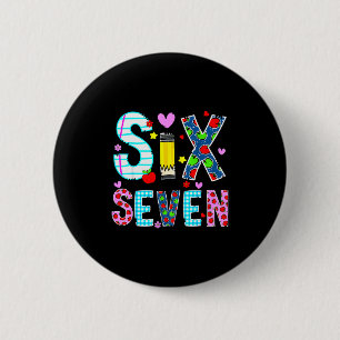 I Survived 67 Days Of School Funny Meme Teacher St 6 Cm Round Badge