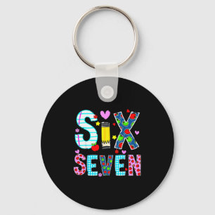I Survived 67 Days Of School Funny Meme Teacher St Key Ring