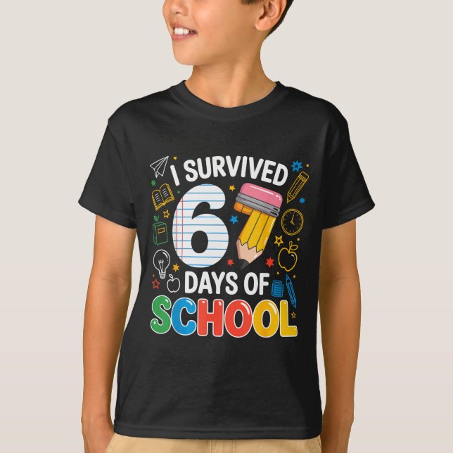 I Survived 67 Days Of School Funny Meme Teacher St T-Shirt (Front)