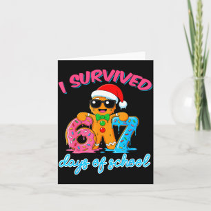 I Survived 67 Days Of School Funny Six Seven 67 Gi Card