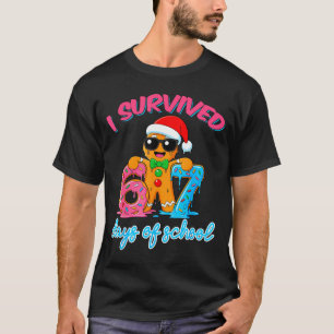 I Survived 67 Days Of School Funny Six Seven 67 Gi T-Shirt