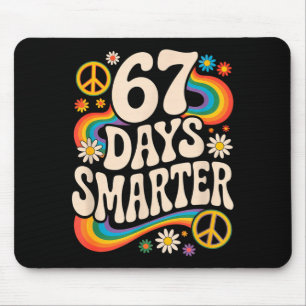 I Survived 67 Days Of School Funny Six Seven 6 7 M Mouse Pad