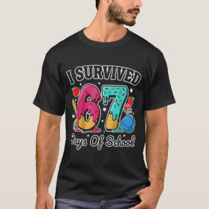 I Survived 67 Days Of School Funny Six Seven 6 7 M T-Shirt