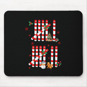 I Survived 67 Days Of School Funny Six Seven Xmas Mouse Pad