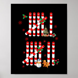 I Survived 67 Days Of School Funny Six Seven Xmas Poster