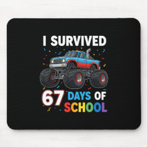 I Survived 67 Days Of School Six Seven Meme For Me Mouse Pad