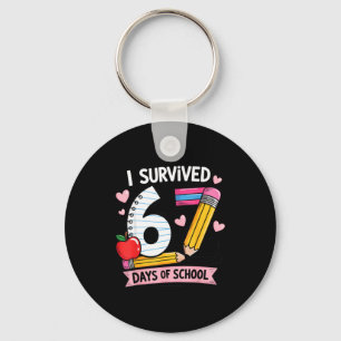 I Survived 67 Days Of School Six Seven Meme  Key Ring