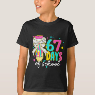 I Survived 67 Days Of School Six Seven Meme Teache T-Shirt