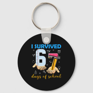 I Survived 67 Days Of School Students Teachers 100 Key Ring
