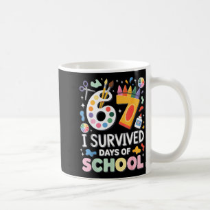 I Survived 67 Days Of School - Teachers Students A Coffee Mug