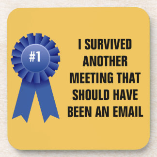 I survived another meeting that should have been a coaster