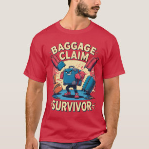 I Survived Baggage Claim! Get Your Funny  T-Shirt