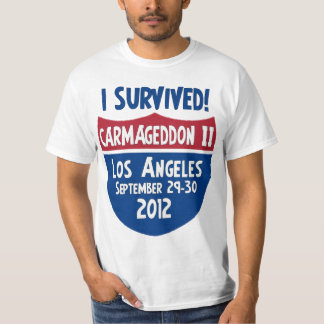 I Survived Carmageddon 2 - Los Angeles 405 Closure T-Shirt