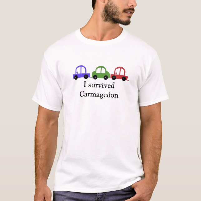 I Survived Carmagedon T-Shirt (Front)