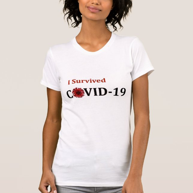 I Survived Covid-19 T-Shirt (Front)