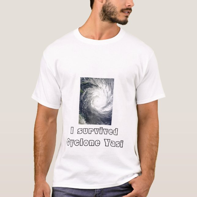 I survived Cyclone Yasi T-Shirt (Front)
