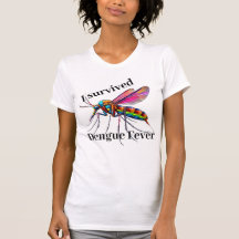 "I survived dengue fever" with mosquito