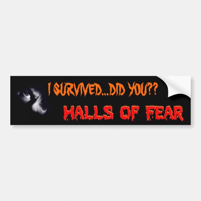 I Survived - Did You? Bumper Sticker (Front)