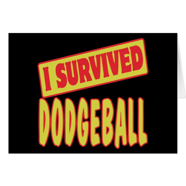I SURVIVED DODGEBALL (Front Horizontal)