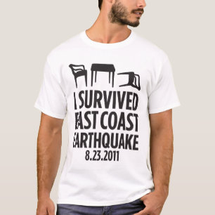 I Survived East Coast Earthquake T-Shirt