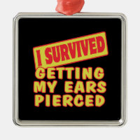 I SURVIVED GETTING EARS PIERCED