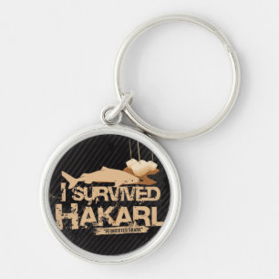 I Survived Hákarl Keychain