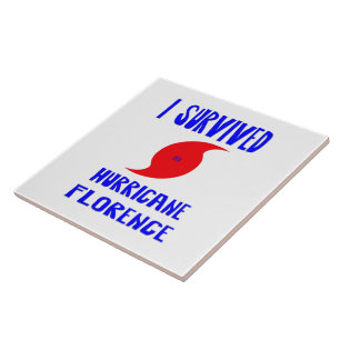 I Survived Hurricane Florence Tile
