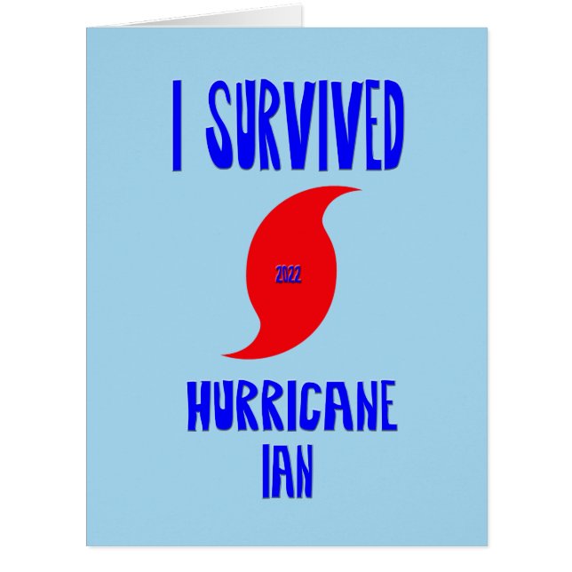 I Survived Hurricane Ian  (Front)