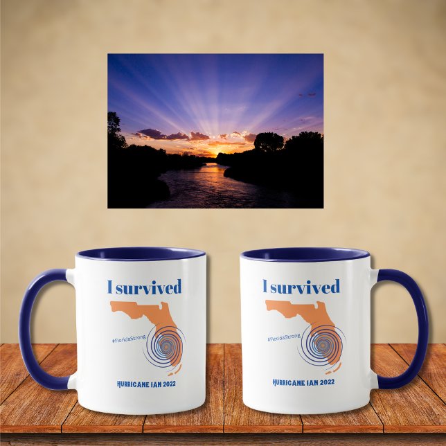I Survived Hurricane Ian 2022 Florida Strong  Mug (Creator Uploaded)