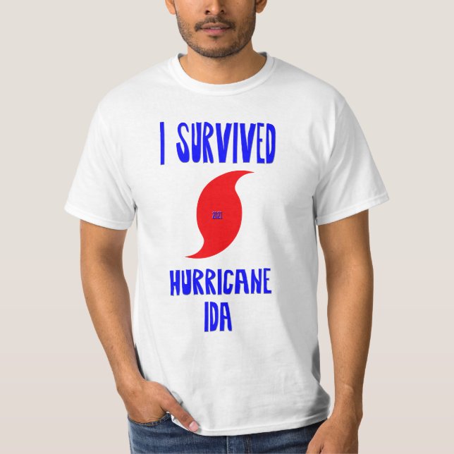 I Survived Hurricane Ida T-Shirt (Front)