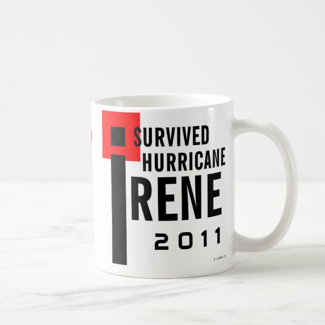 I Survived Hurricane Irene Mug (Right)