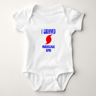 I Survived Hurricane Irma Baby Bodysuit