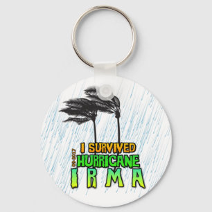I survived Hurricane Irma Key Ring