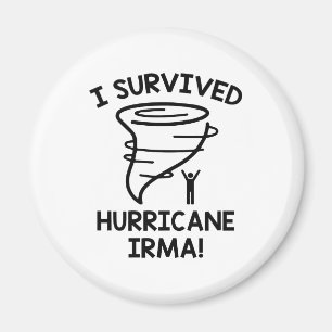 I Survived Hurricane Irma Magnet