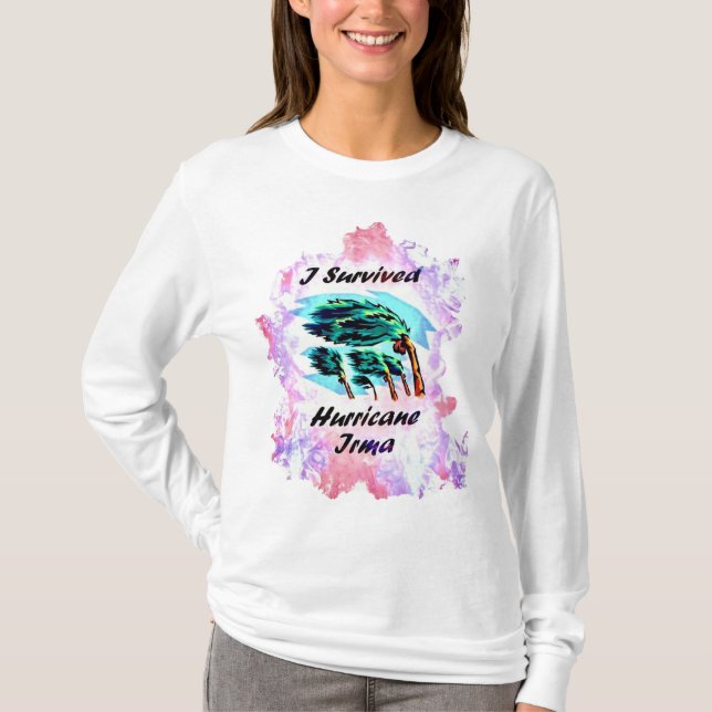 I Survived Hurricane Irma T-Shirt (Front)