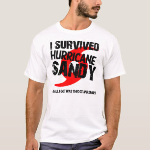 i survived hurricane sandy and all i got was this T-Shirt