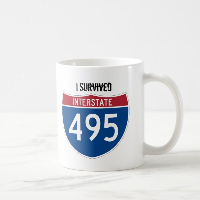 I Survived I-495 CommuterTrooper Coffee Mug (Right)